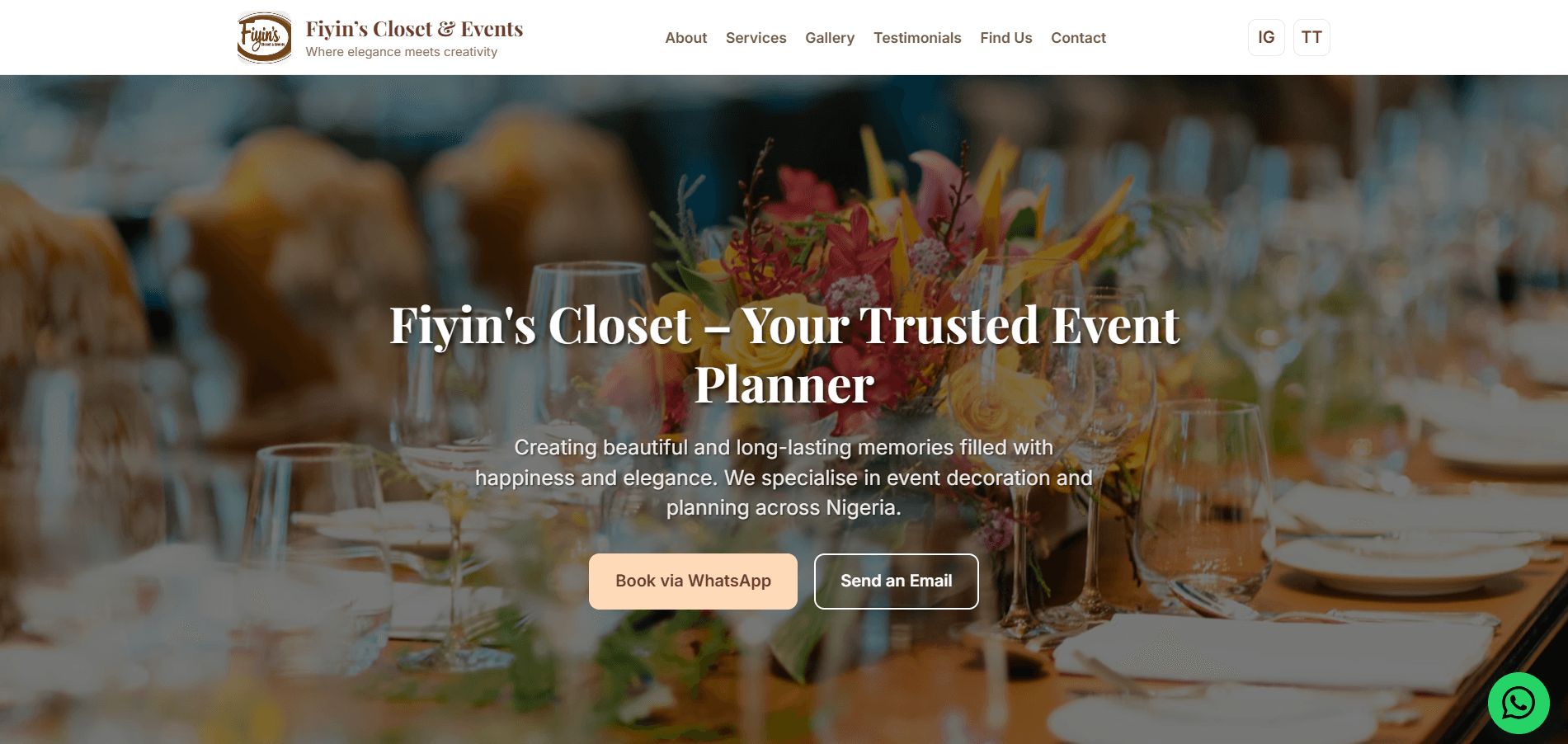 Fiyin's Closet & Events Preview